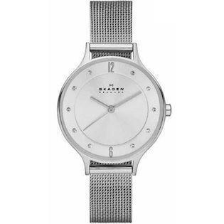 Skagen Anita blank stål quartz Dame ur, model SKW2149